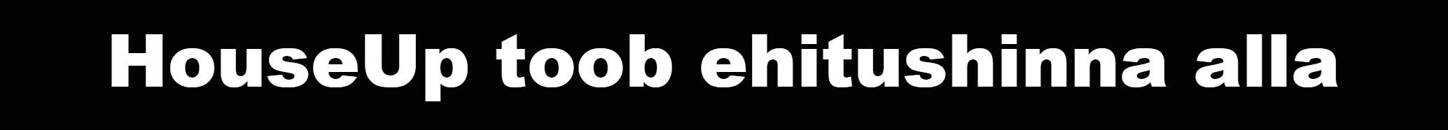 HouseUp toob ehitushinna alla